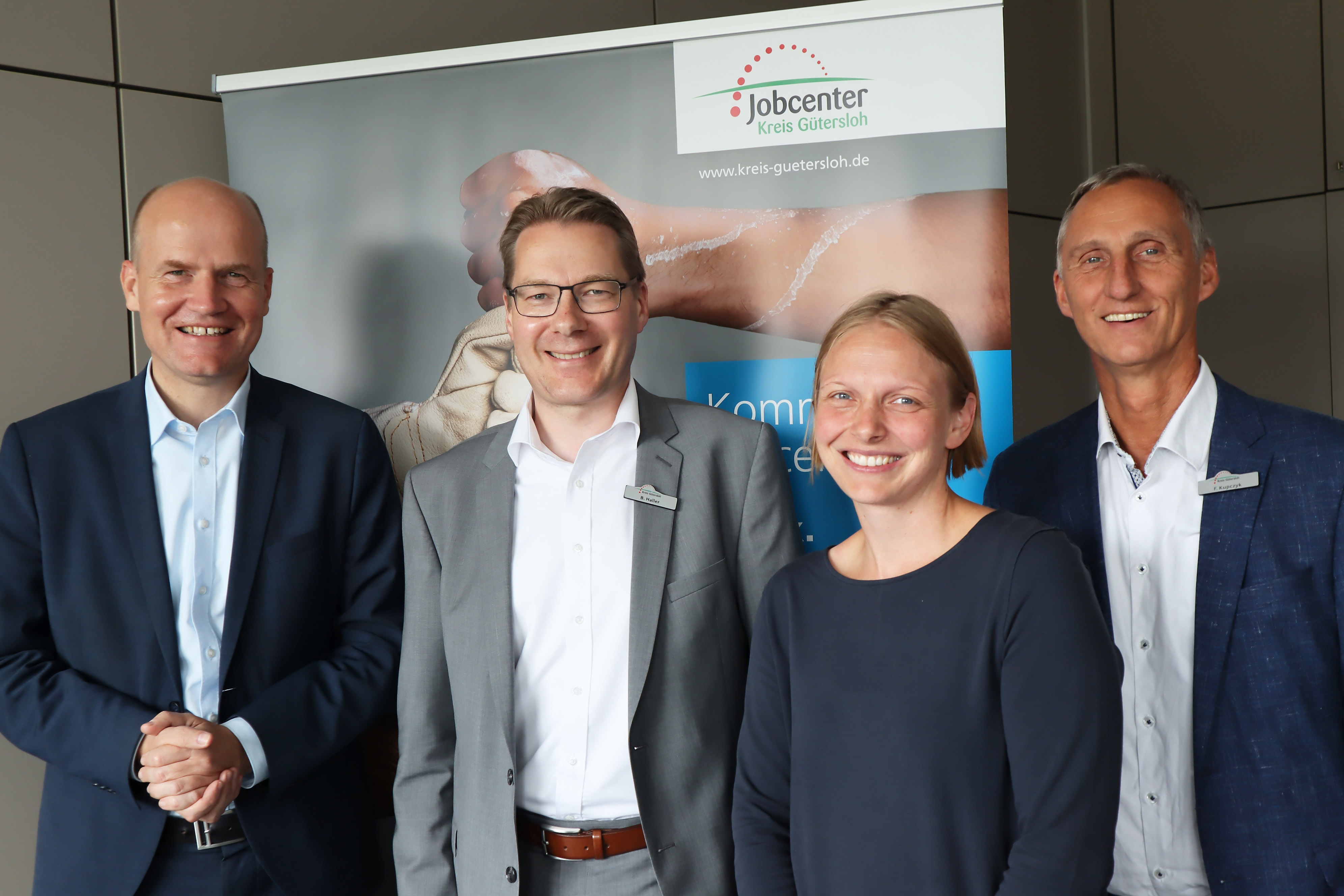 21.08.2019 Ralph Brinkhaus besucht Jobcenter Startseite