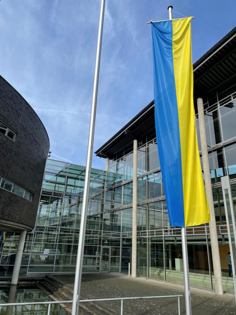 Ukrainische Flagge