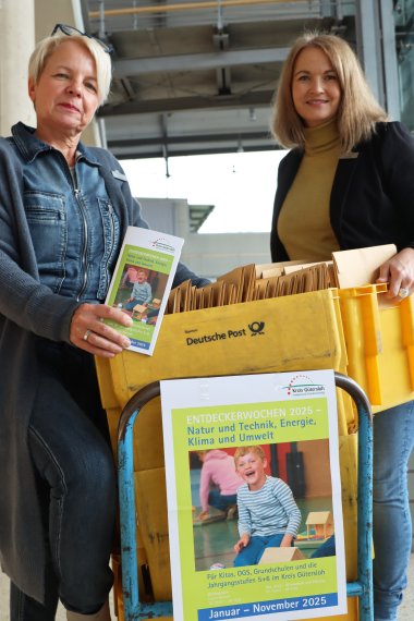 Die Projektverantwortlichen im Kreishaus Gütersloh.