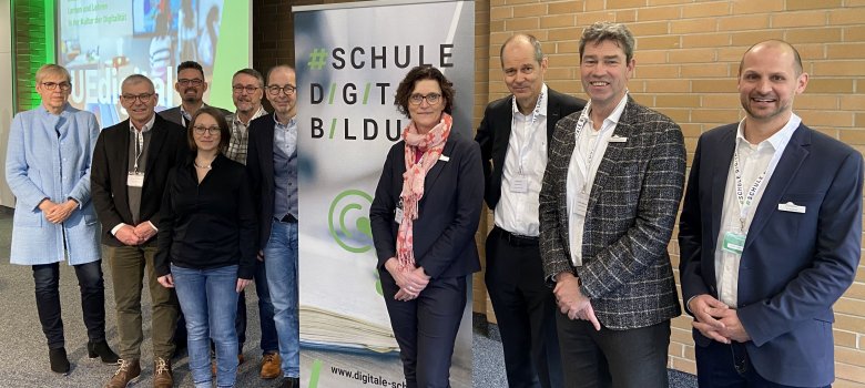 Gruppenfoto Projekt Schule und Digitale Bildung