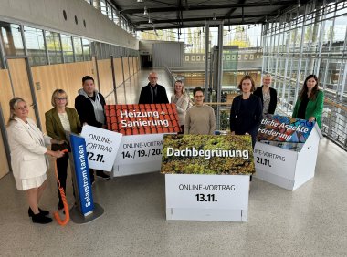 Gruppe im Kreishaus